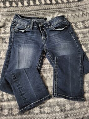 Zco Jeans Size 5 Kids Dark Wash Denim Jeans